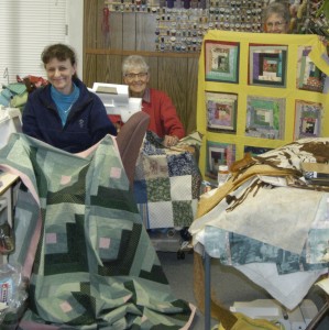 Sew Saturday quilts for charity.