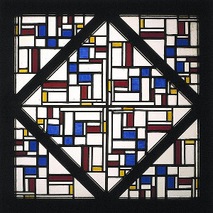 Theo van Doesburg stained glass window