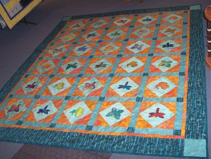 Bugs quilt #6-1066