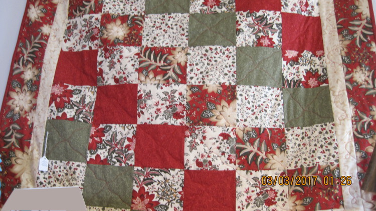 Holiday Holly quilt #6-1264