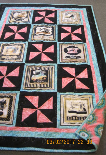 Sewing Machines quilt #6-1311