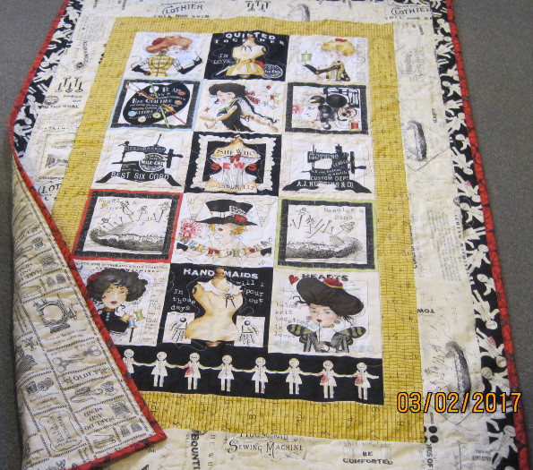 Seamstress quilt #6-1314