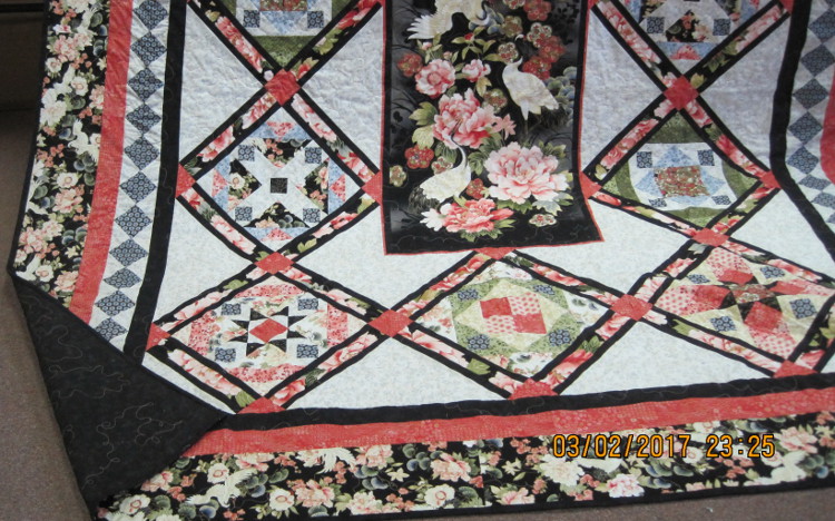 Tadashi Gardens quilt #6-1318