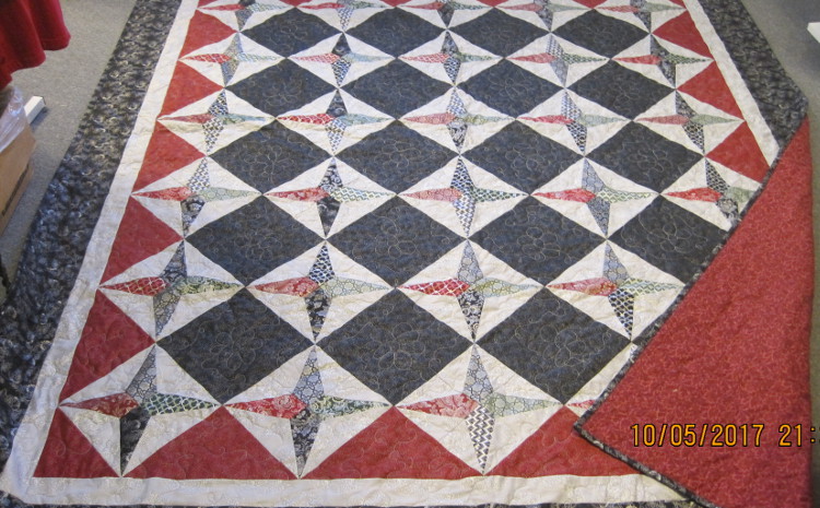 Paper pieced quilt #6-1326