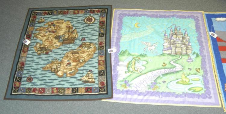 Baby quilts #6-954 and #6-953