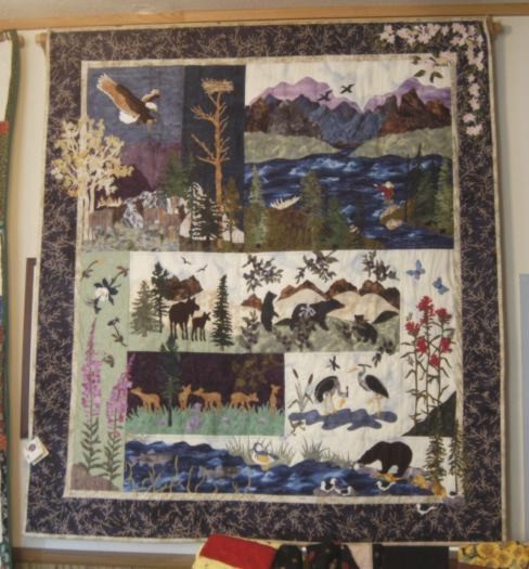 outdoor images quilt #6-264