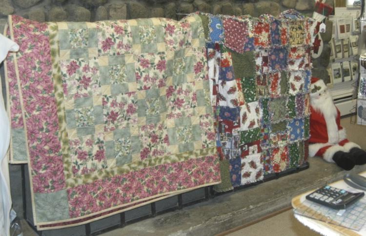 Christmas quilts #6-745 and 6-917