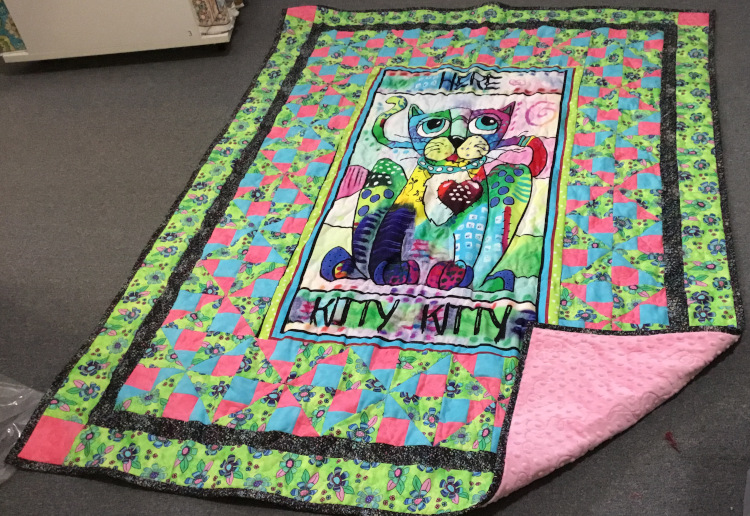 Here Kitty Kitty quilt #6-1607