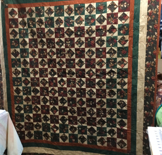 Green & Red quilt #06-1631