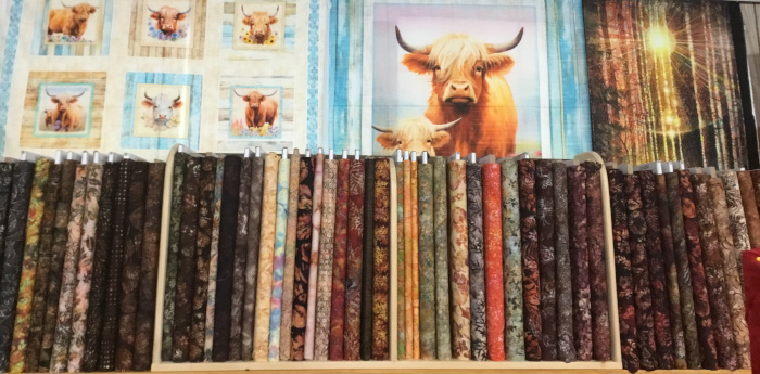 QT fabrics at Diana's
